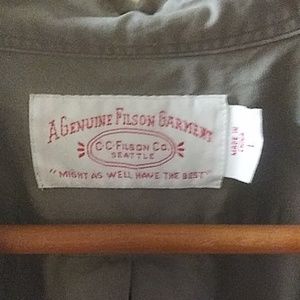 Filson button up T-shirt